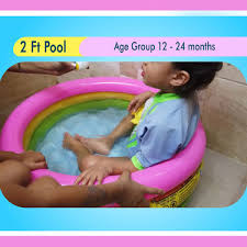 inflatable kids water pool 2 feet