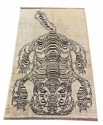 tibetan tiger rug 185cm x 120cm hand