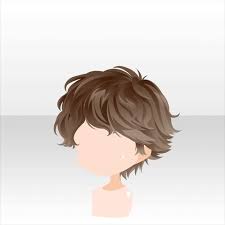 Anime hair is pretty easy to draw compared to real structured hair illustrations so only a little bit of training is needed with impressive results. 39 Short Curly Anime Hair Male Great Concept