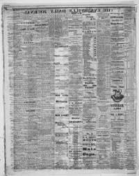 If you find a broken link, preview or corrupted archive, write a comment to the post where the problem was found. Evansville Daily Journal Evansville Ind 1863 1866 November 24 1865 Image 2 Chronicling America Library Of Congress