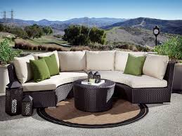 outdoor wicker sectional sets