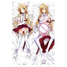 Amazon.com: ZZJUN Xxjun Store Sword Art Online Anime SAO Long Pillowslip  Asuna Yuuki & Sinon Body Pillow Case Pitohui & Kirito Dakimakura Cover  (Color : Y1, Size : 50x150cm 2way) : Home