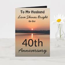husband 40th anniversary gift ideas