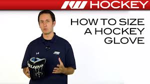 How To Size A Hockey Glove