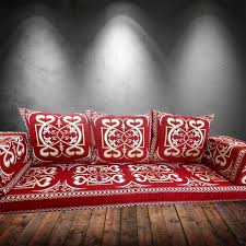 bohemian style floor sofa premium