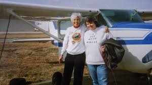 Wally funk is a trailblazing american aviator who has many firsts to her name including the first female civilian flight instructor at fort . Storycorps Wally Funk A Lifelong Aspiring Astronaut Will Finally Go To Space Npr