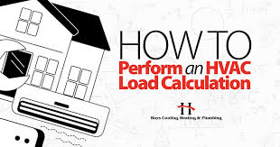 how to perform an hvac load calculation