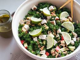 copycat kale and wild rice salad