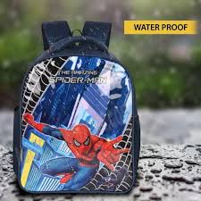 able spiderman backpack number of