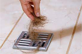 how to remove hair from shower drain