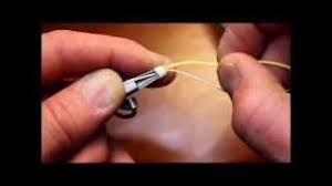 a nail knot backing to fly line