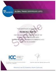 Global Trade Certificate Gtc Icc Academy