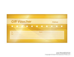 free printable gift voucher templates