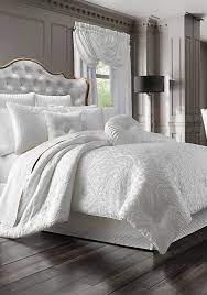 1 comforter, 2 standard pillow shams, 2 decorative pillows; J Queen New York Astoria Comforter Set Bedroom Comforter Sets Comforter Sets Luxury Bedding