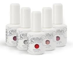 gelish nails the moonberry