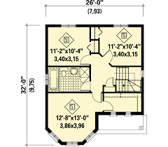 Narrow Lot 2 Story Victorian House Plan