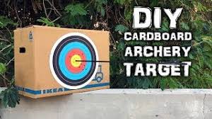 inexpensive diy archery target