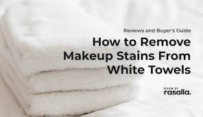 how to remove makeup stains from white