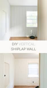 Diy Vertical Shiplap Wall Cost