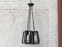 Quoizel Modern Industrial Black Iron 5 Light Chandelier Contemporary H I Like Mikes Mid Century Modern