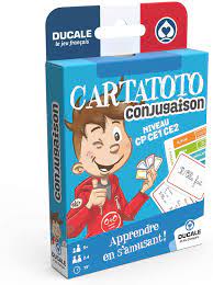 Cartatoto - Conjugaison (CP-CE1-CE2) - Jeu de société - Boutique  Espritjeu.com