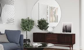 use round mirrors to complete any room