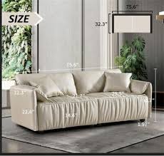 3 Seater Loveseat Sofa Couch