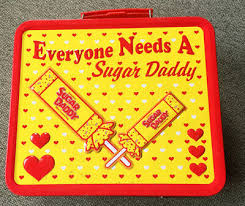 The great part of sugar daddy's is that you can keep enjoying them longer than the average candy bar. Sugar Daddy Candy Metal Lunch Box Rare 14 99 Picclick