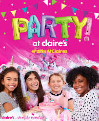 children s party venue at claire s