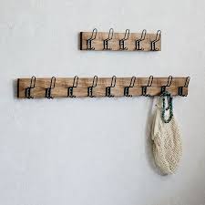 Industrial Hook Rack Entryway