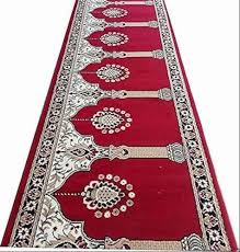 red velvet mosque carpet at rs 110