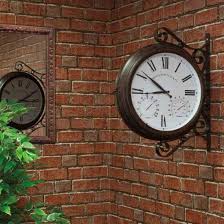 St Helens Double Sided Outdoor Clock