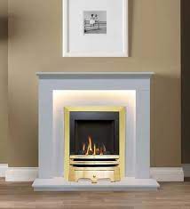 Gallery Hutton Arctic White Fireplace