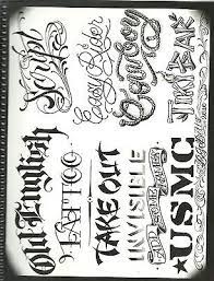 tattoo lettering styles flash on dvd cd