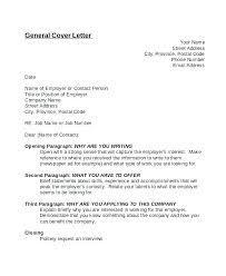 General Application Cover Letter Job Fair Cover Letter