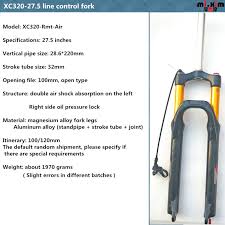 Double Air Chamber Bike Front Fork Aluminum Air Gas Shock
