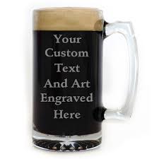 make your own custom engraved beer mug