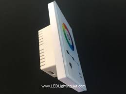 Glass In Wall Touch Rgb Led Controller