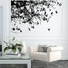 Tree Branch With Birds Vinyl Wall Art Decal