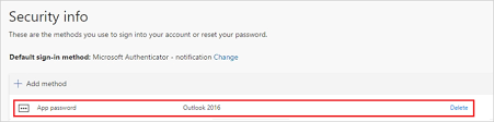 Once logged in, click your profile icon on upper right. How To Manage App Passwords Azure Active Directory Microsoft Docs