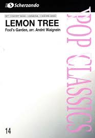 lemon tree sheet for concert band