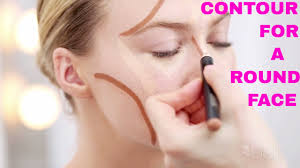 contour slim a round face tricks i