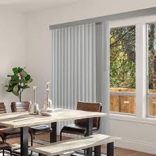 Chicology Cordless Vertical Blinds Gray Size 78 Inch X 84 Inch