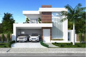 Two Y House Plan With Clean Facade