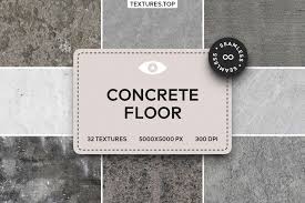 32 seamless concrete floor texture pack