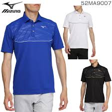 It Is Model M Xl In The Summer By The Rakuten Card Settlement Point 7 Times In The Mizuno Golf Wear Men Solar Cut Emboss Print Short Sleeves