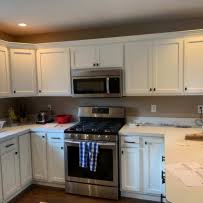 Refacing cabinets is a quick and easy way to change the look of your kitchen without the mess and expense of a complete remodeling. Water Damaged Kitchen Cabinets Restoration Furniture Medic