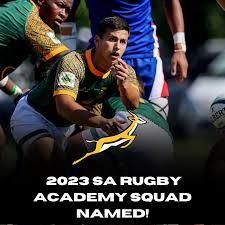 2023 sa rugby academy squad named
