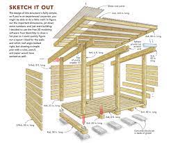 build a modular modern woodshed fine