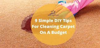9 simple diy tips for cleaning carpet